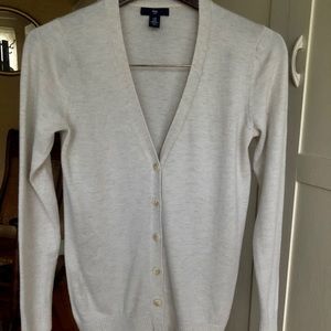 Gap Oatmeal Lightweight Cardigan XS